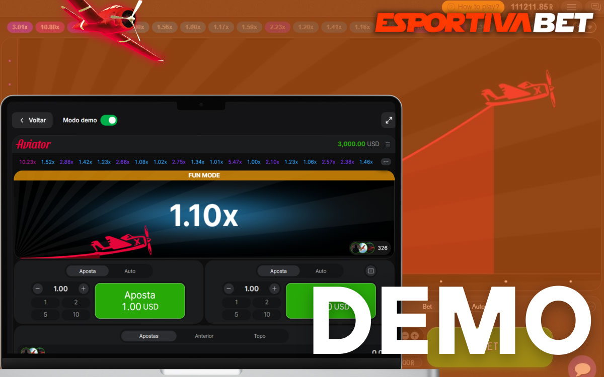 Demo Jogar Aviator